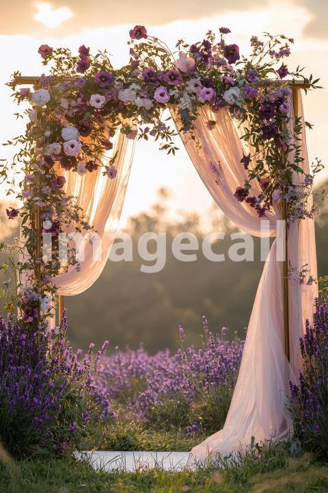 4963 Floral Arch