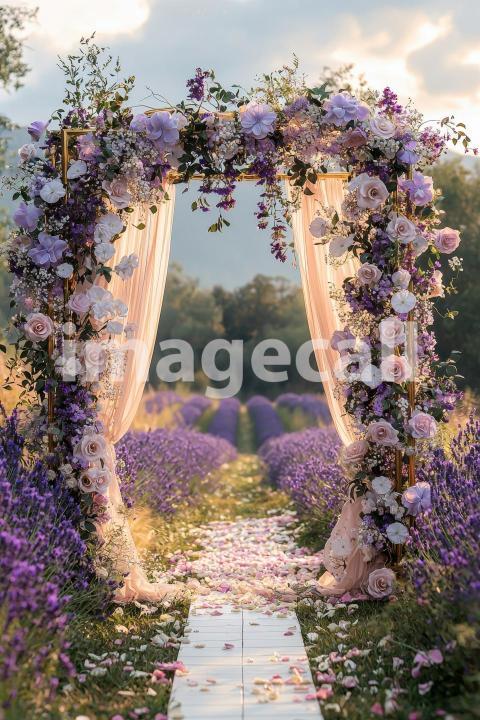 4962 Floral Arch