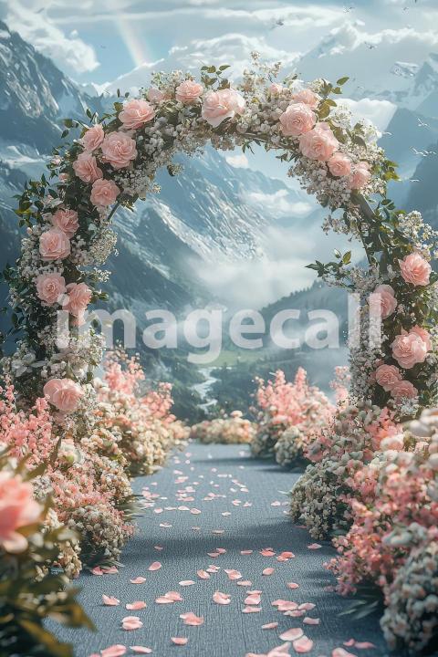 4976 Floral Arch