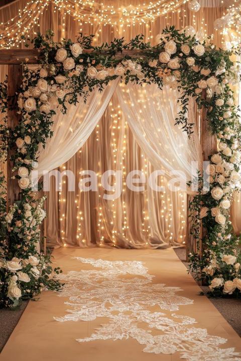 4996 Floral Arch