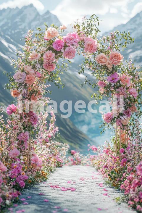 4978 Floral Arch