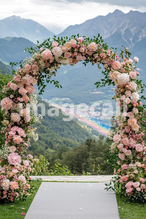 4977 Floral Arch