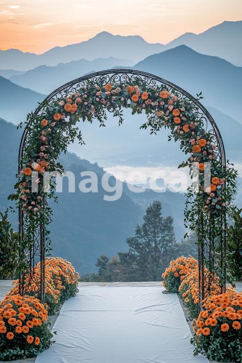 5008 Floral Arch