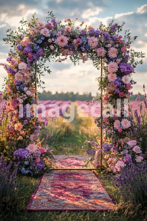 5001 Floral Arch