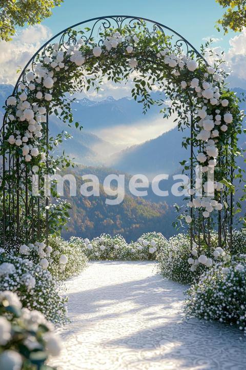 5006 Floral Arch