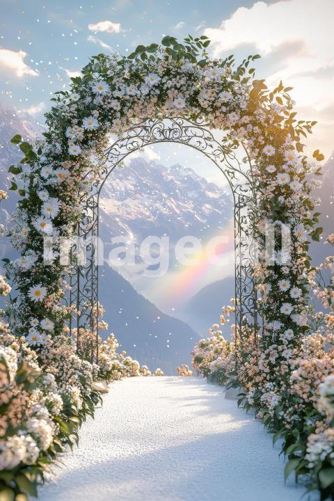 5005 Floral Arch