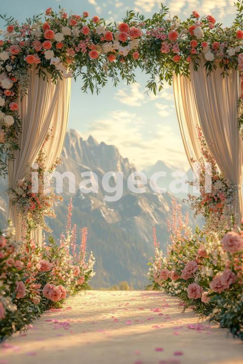 5030 Floral Arch