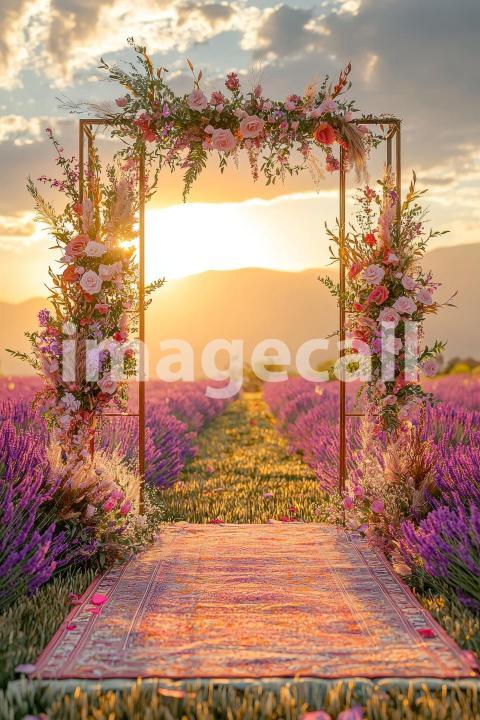 5038 Floral Arch