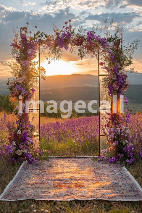 5036 Floral Arch