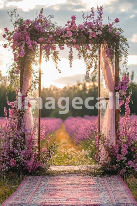 5039 Floral Arch