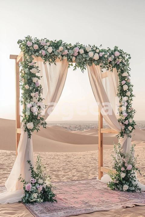 5042 Floral Arch