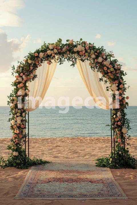 5045 Floral Arch