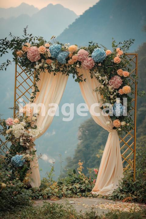 5049 Floral Arch