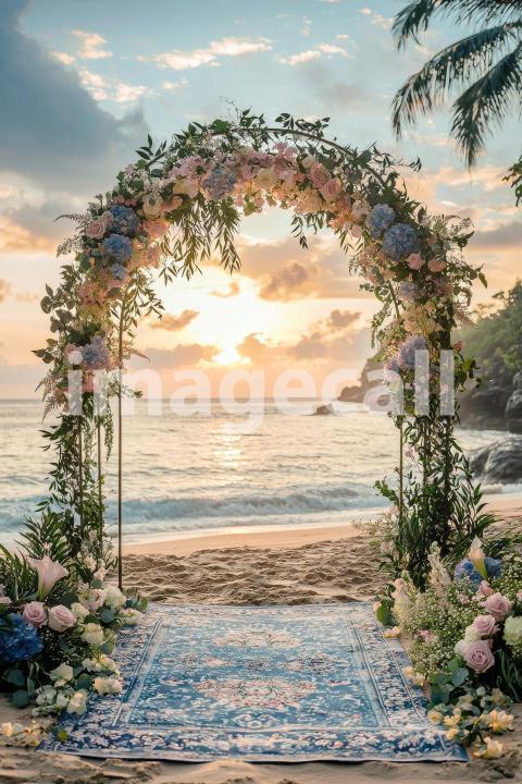 5044 Floral Arch