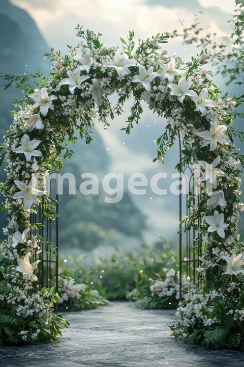 5061 Floral Arch