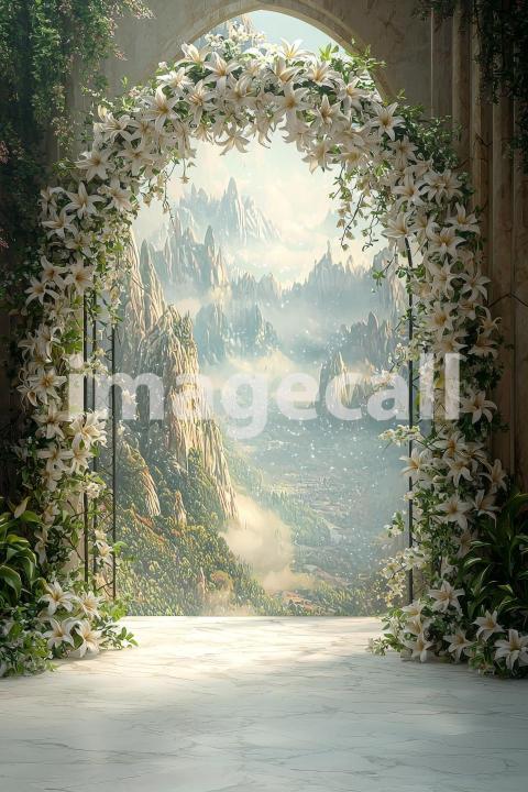 5059 Floral Arch