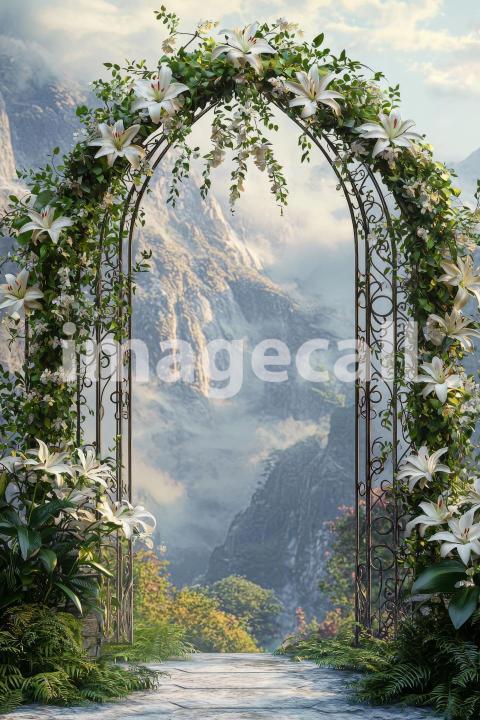 5060 Floral Arch