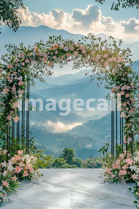 5062 Floral Arch