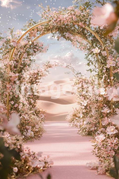 5069 Floral Arch