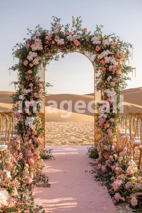 5067 Floral Arch
