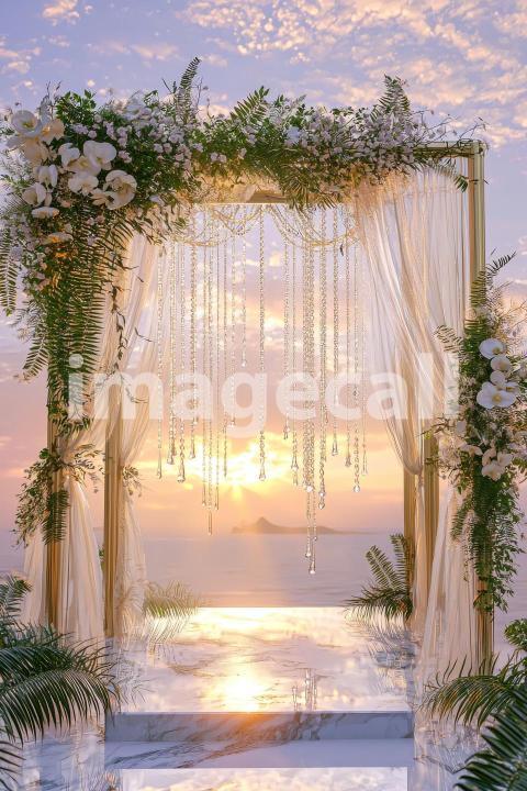 5072 Floral Arch