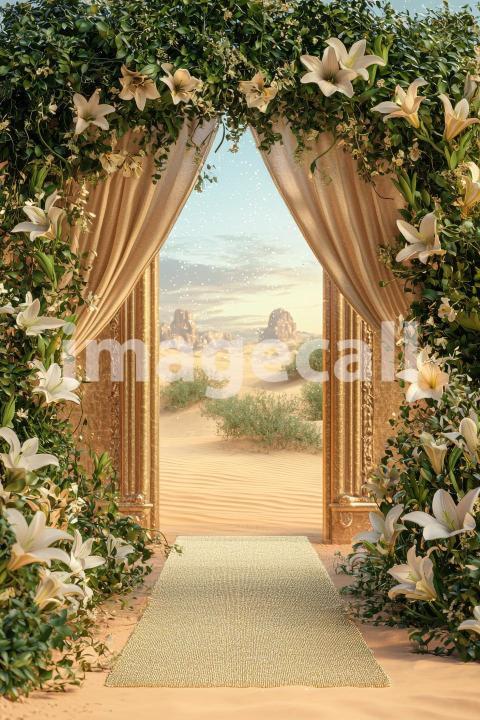 5066 Floral Arch