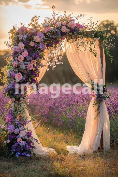 5107 Floral Arch