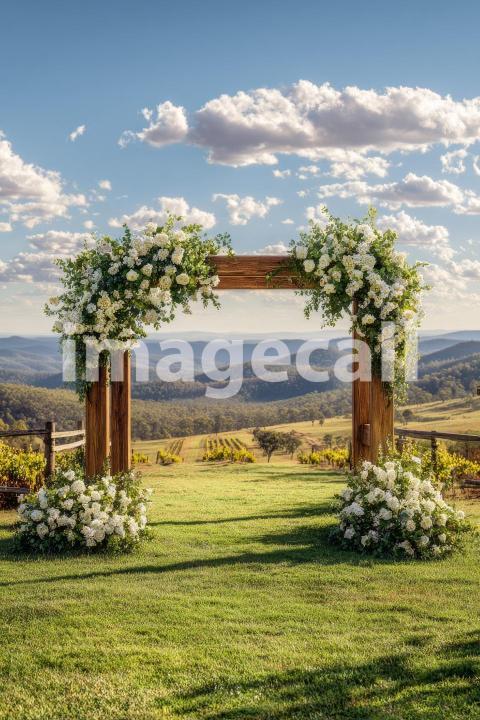 5166 Floral Arch