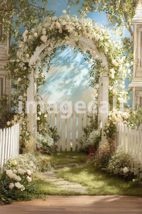 5177 Floral Arch