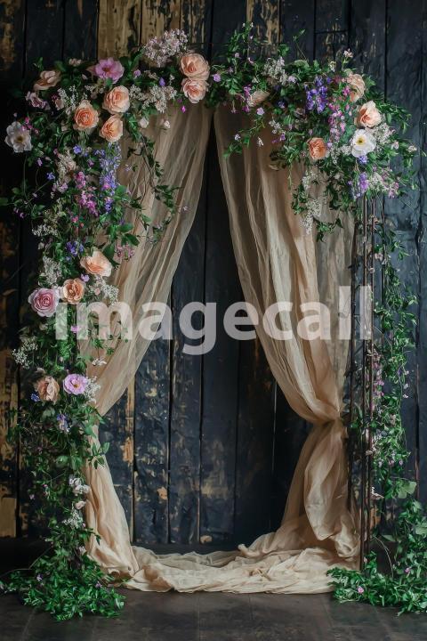 3758 Floral Arch
