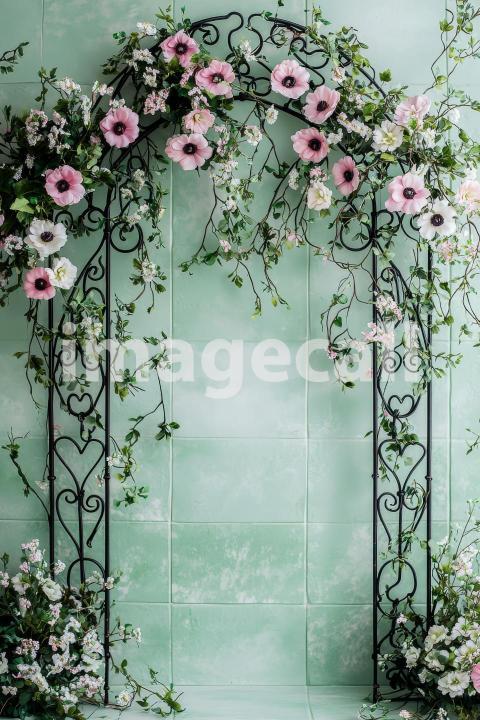 3763 Floral Arch