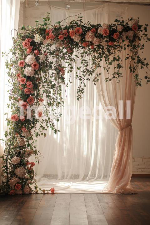 3769 Floral Arch