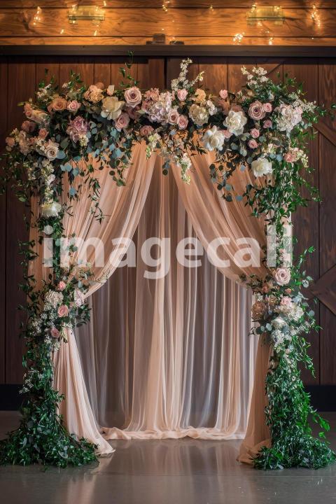 3771 Floral Arch