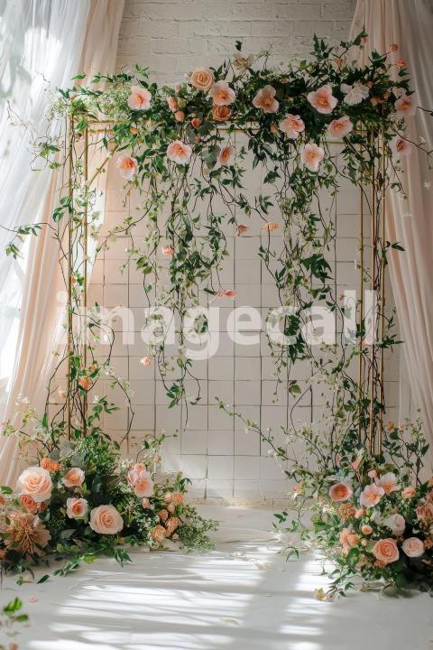 3773 Floral Arch