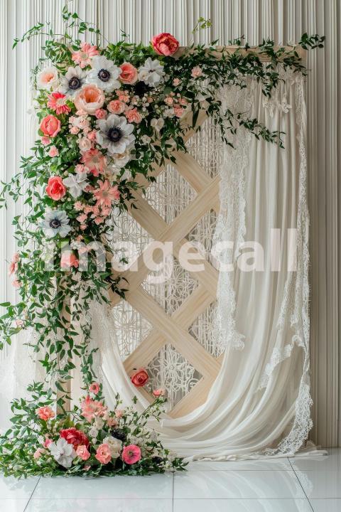 3777 Floral Arch