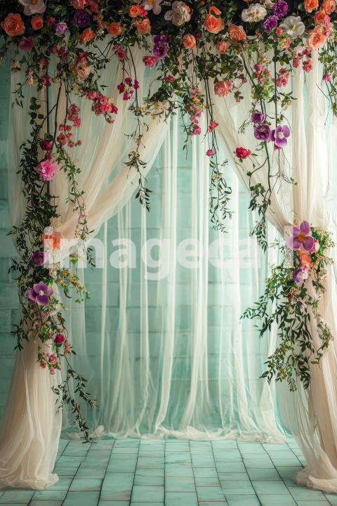 3784 Floral Arch