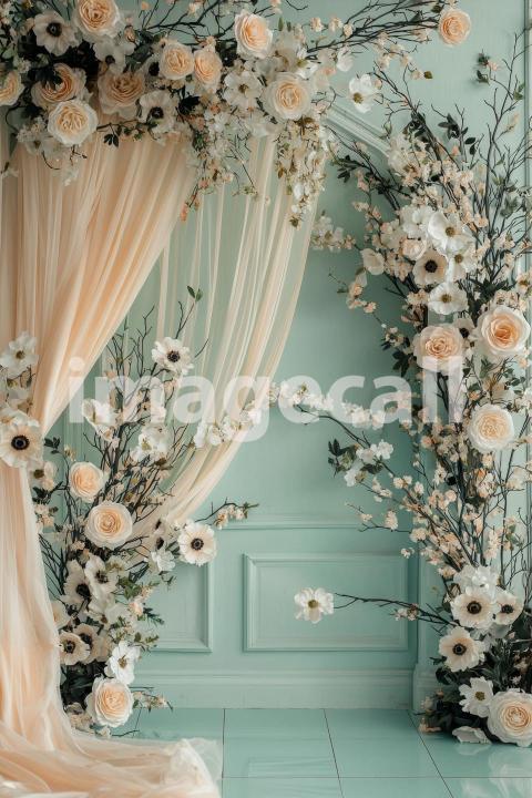 3785 Floral Arch