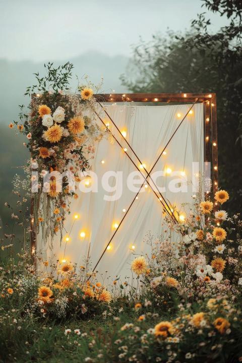 3787 Floral Arch