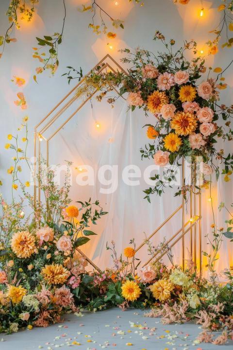 3789 Floral Arch