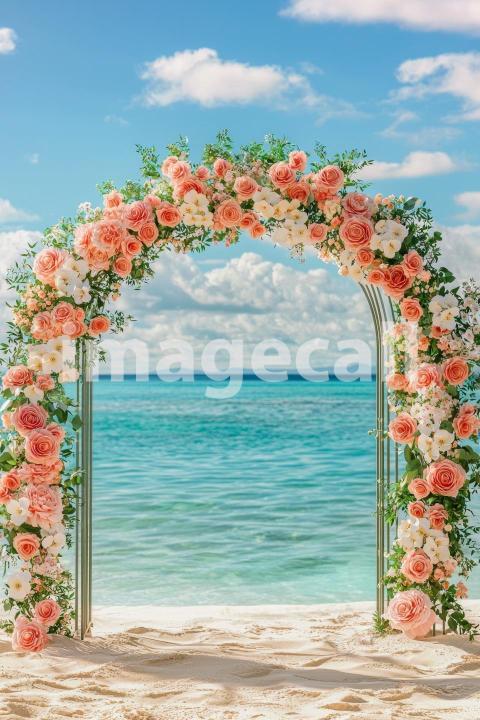 3797 Floral Arch