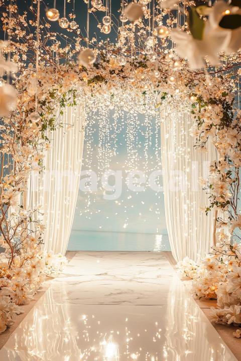3798 Floral Arch