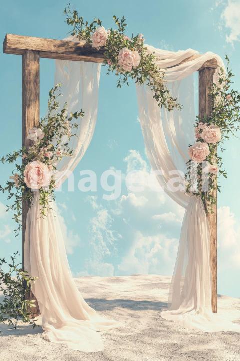 3861 Floral Arch