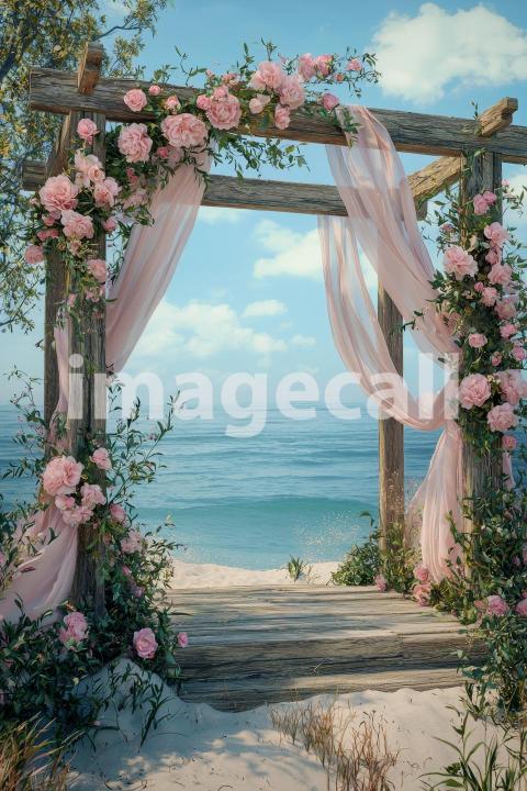 3860 Floral Arch