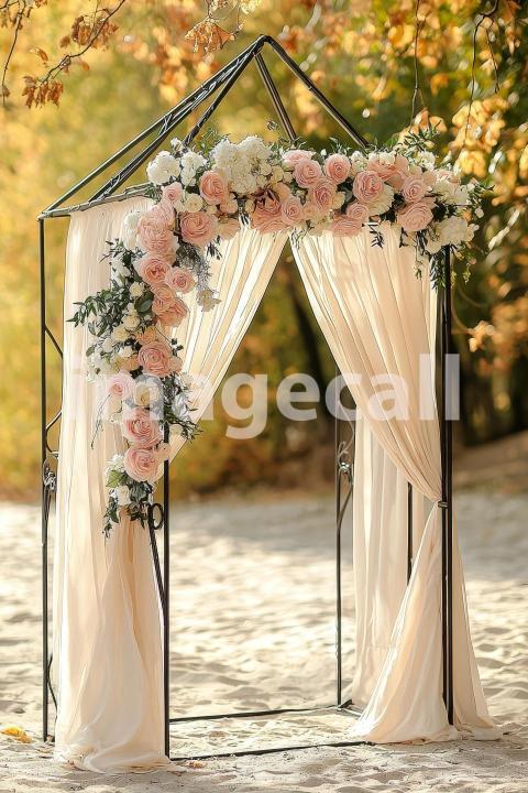 3865 Floral Arch