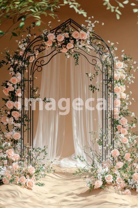 3866 Floral Arch