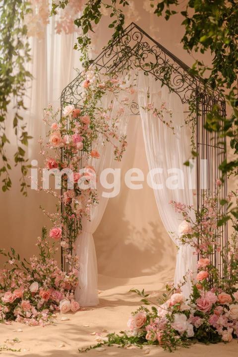 3867 Floral Arch