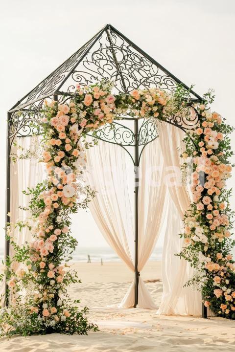 3868 Floral Arch