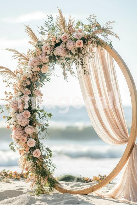 3869 Floral Arch