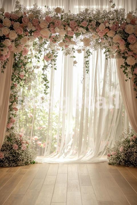 3873 Floral Arch