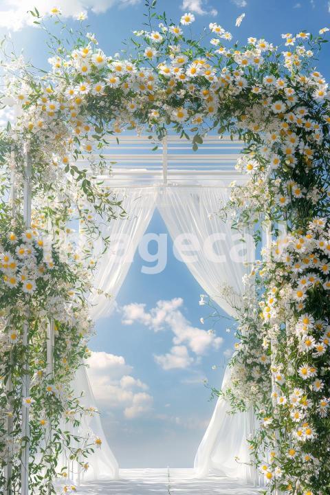 3876 Floral Arch